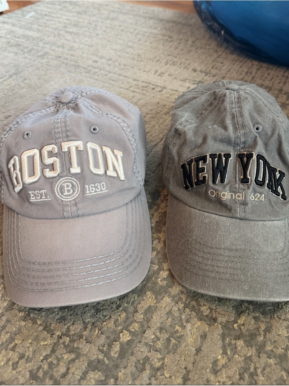 Robin Ruth Embroidered Cotton Caps